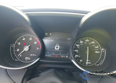 2019 Alfa Romeo Giulia Ti Sport Awd z USA, uszkodzony, nr VIN ZARFANBN4K7608178